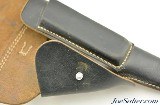 WWII German Walther P38 Leather Softshell Holster 1944 - 6 of 6