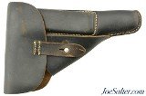 WWII German Walther P38 Leather Softshell Holster 1944