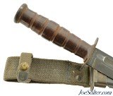 WWII USN Mk2 Fighting Knife with Sheath Camillus Cutlery N.Y.