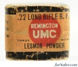Sealed! Remington UMC Split Logo 22 Long Rifle Lesmok Ammunition 1911 - 5 of 6