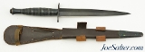 Late War British Fairbairn Sykes Fighting Knife 3rd Pattern Broad Arrow Excellent - 2 of 15
