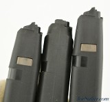 Glock 17 OEM Magazines Restricted & Early Post Ban 17 Round Lot of 3 - 4 of 4