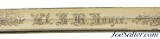 US Army M1902 Officer Saber w/ Scabbard - Identified to Soldier - 6 of 15
