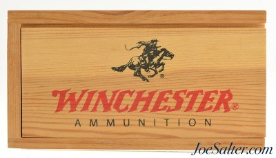 Winchester Wildcat 22 Cabela's Promotional Wooden Box 500rnds