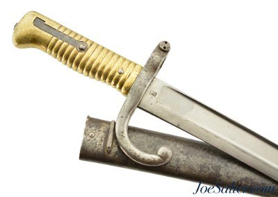 French Model 1866 Chassepot Naval Bayonet 1867/68 Weyersberg