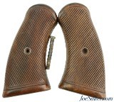 WWII .38 Enfield No.2 Revolver Wood Grips