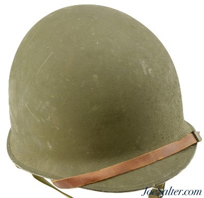 Excellent WWII Front-Seam M1 Helmet McCord Radiator