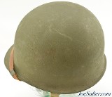 Excellent WWII Front-Seam M1 Helmet McCord Radiator - 3 of 15