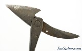 Excellent Antique Temple Style Toggle Iron Harpoon "D.W.S" - 7 of 9