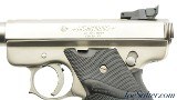 Stainless AMT Lightning 22LR Semi-Automatic Bull Barrel Target Pistol - 6 of 11