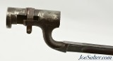 Canadian M1853 Socket Bayonet w/ Scabbard Montreal Garrison Artillery - 4 of 13