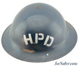 WWII Canadian Halifax Nova Scotia Police Mk2 Helmet