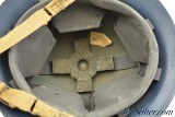 WWII Canadian Halifax Nova Scotia Police Mk2 Helmet - 4 of 5