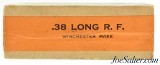 Excellent Sealed! Winchester 38 Long Rim Fire Black Powder Rifle Ammo Model 1885 - 4 of 6