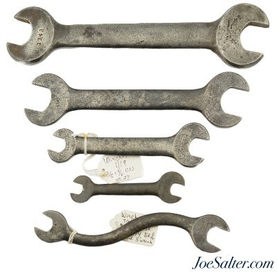 Set of 5 Antique Winchester Open End Wrenches
