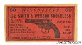Excellent Sealed! Winchester 32 S&W "Picture" Box Colt, S&W, H&R, H&A Call Out