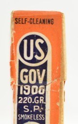 Excellent Sealed! US Cartridge Co. 30 Springfield 1906 Ammo 220 Gr. Short Exp SP - 5 of 6