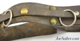 Antique Sheriff Lawman Restraint Leather Belt 1800s - 4 of 7