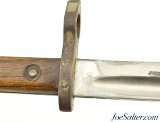 Original Austrian M1895 Carbine Bayonet with Muzzle Ring Sight & Scabbard - 4 of 9