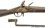 Whitney 1812 Contract Flintlock Musket with US Model 1816 Bayonet