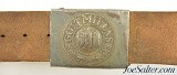 WWII German Heer Belt and Buckle Set - 2 of 6