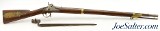 US Model 1841 Mississippi Rifle by Remington with 1859 Socket Bayonet Alteration and Unusual Rifling - 2 of 15