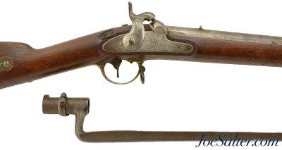 US Model 1841 Mississippi Rifle by Remington with 1859 Socket Bayonet Alteration and Unusual Rifling
