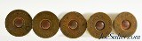 Scarce 44 Webley Ammo 5 Rounds Winchester Head Stamps - 2 of 2