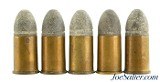 Scarce 44 Webley Ammo 5 Rounds Winchester Head Stamps