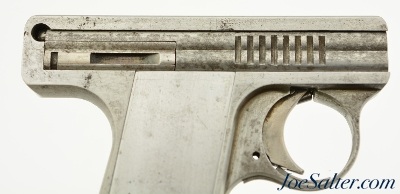 Unique Iver Johnson Prototype Blow-Forward Vest Pocket Pistol Patented in 1916 25 ACP - Image 4 of 15