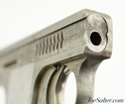 Unique Iver Johnson Prototype Blow-Forward Vest Pocket Pistol Patented in 1916 25 ACP - Image 5 of 15