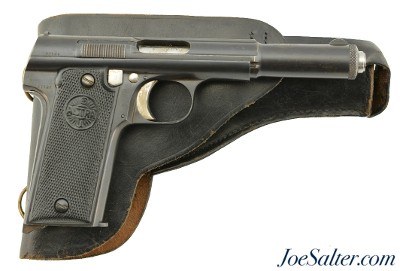 Astra Model 1921/400 Pistol Rig With Leather Flap Holster & 2 Mags