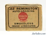 1920's Rem UMC 22 Remington Autoloading Smokeless Ammo Full Box 50 Rds - 3 of 7