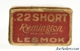 Mid-1920's Remington UMC 22 Short Ammo LESMOK - 5 of 7