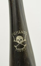 19th Century Memento Mori Dagger w/ Skull & Cross Bones Flame Blade - 3 of 10