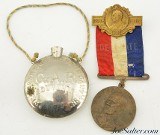 G.A.R. Encampment Collection 12 Pcs Medals, Canteen, Belt Buckle - 10 of 12