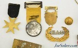 G.A.R. Encampment Collection 12 Pcs Medals, Canteen, Belt Buckle - 5 of 12