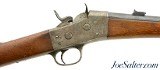 Extremely Rare Remington Rolling Block Lightweight Baby Carbine in .44 Rimfire