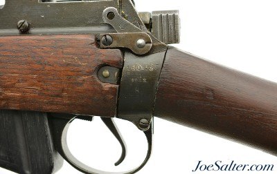 WW2 British No. 4 Mk. 1* Rifle by Savage-Stevens (Post-War ROF Maltby FTR) - Image 9 of 15