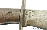 US WWI M1917 C.T. Bolo Knife with Scabbard 1918 - 4 of 10