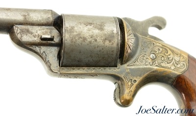 Moore's Patent Firearms Co. Front Loading Revolver 32 Teat Fire Antique - Image 6 of 13