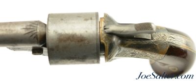 Moore's Patent Firearms Co. Front Loading Revolver 32 Teat Fire Antique - Image 9 of 13