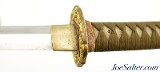 Japanese Army Shin-Gunto with Smith-Made Blade WW2 Era Imperial Army issue - 9 of 15