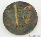 WWI US Military Cavalry Brass Eagle Bridle Rosettes 2pc - 5 of 5