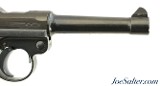 WW2 German P.08 Luger Pistol by Mauser with Holster - 4 of 15