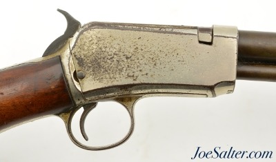 Scarce Winchester Model 1906 Expert 22 S,L,LR Slide Action Rifle Nickel 1919 Mail Order Barrel - Image 4 of 15
