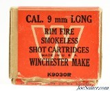 Full Box Winchester 9mm Rimfire Long Shot Ammo for Model 36 Shot Gun - 5 of 7