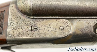 Beautiful Parker Bros. DH Hammerless Damascus Double Gun in 12 Gauge w/ Factory Letter - Image 6 of 15