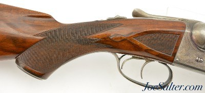 Beautiful Parker Bros. DH Hammerless Damascus Double Gun in 12 Gauge w/ Factory Letter - Image 4 of 15
