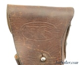WWII US Colt 1911 .45 Holster Graton & Knight Co. 1943 - 3 of 4